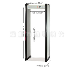 Metor6s工廠安檢門(mén)